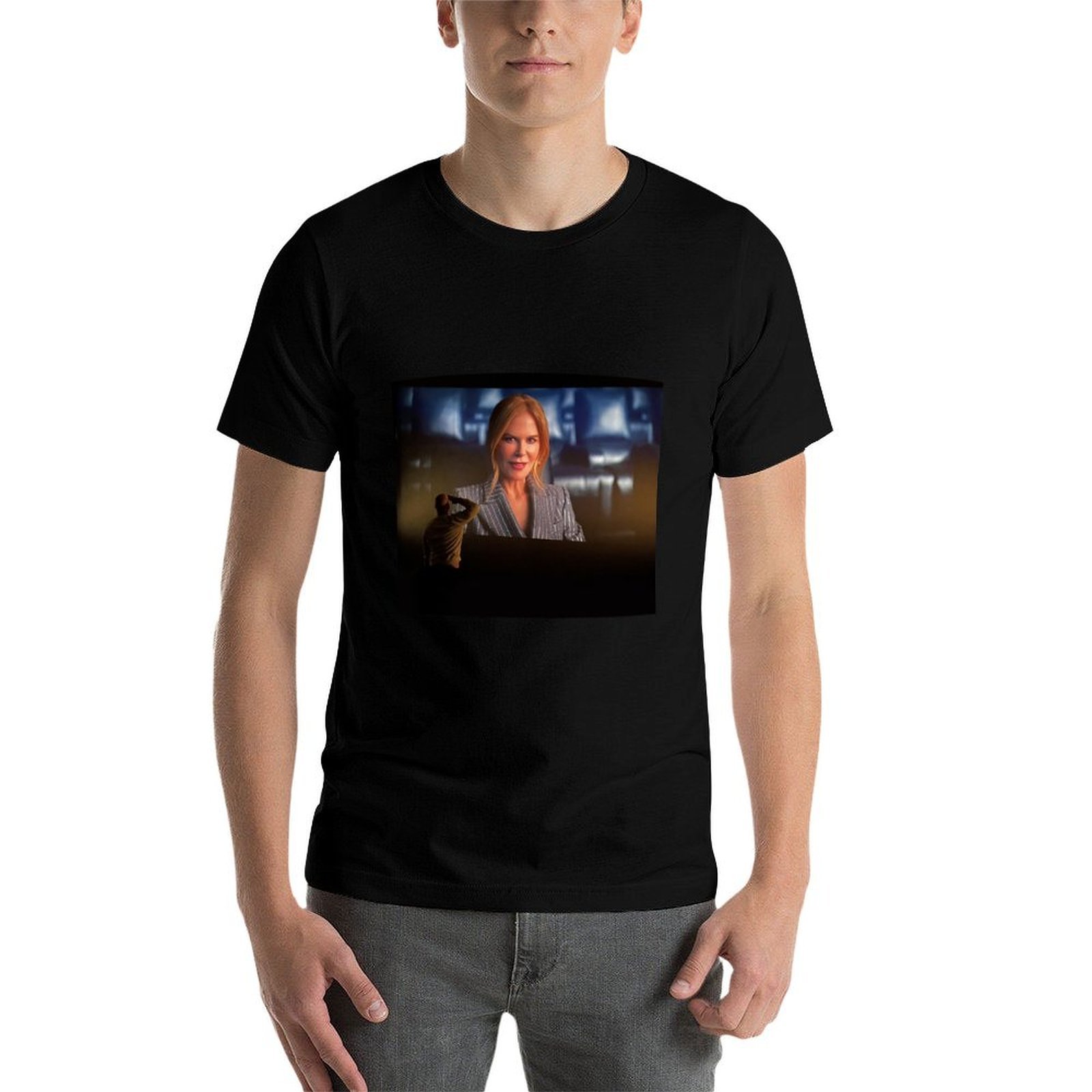 Mann grüßt Nicole Kidman, AMC- – Commercial Shirt Printing Bewertung und Preis
