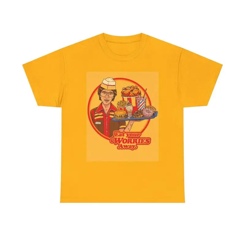 Eat Your Worries T-Shirt, lust – Commercial Shirt Printing Bewertung und Preis