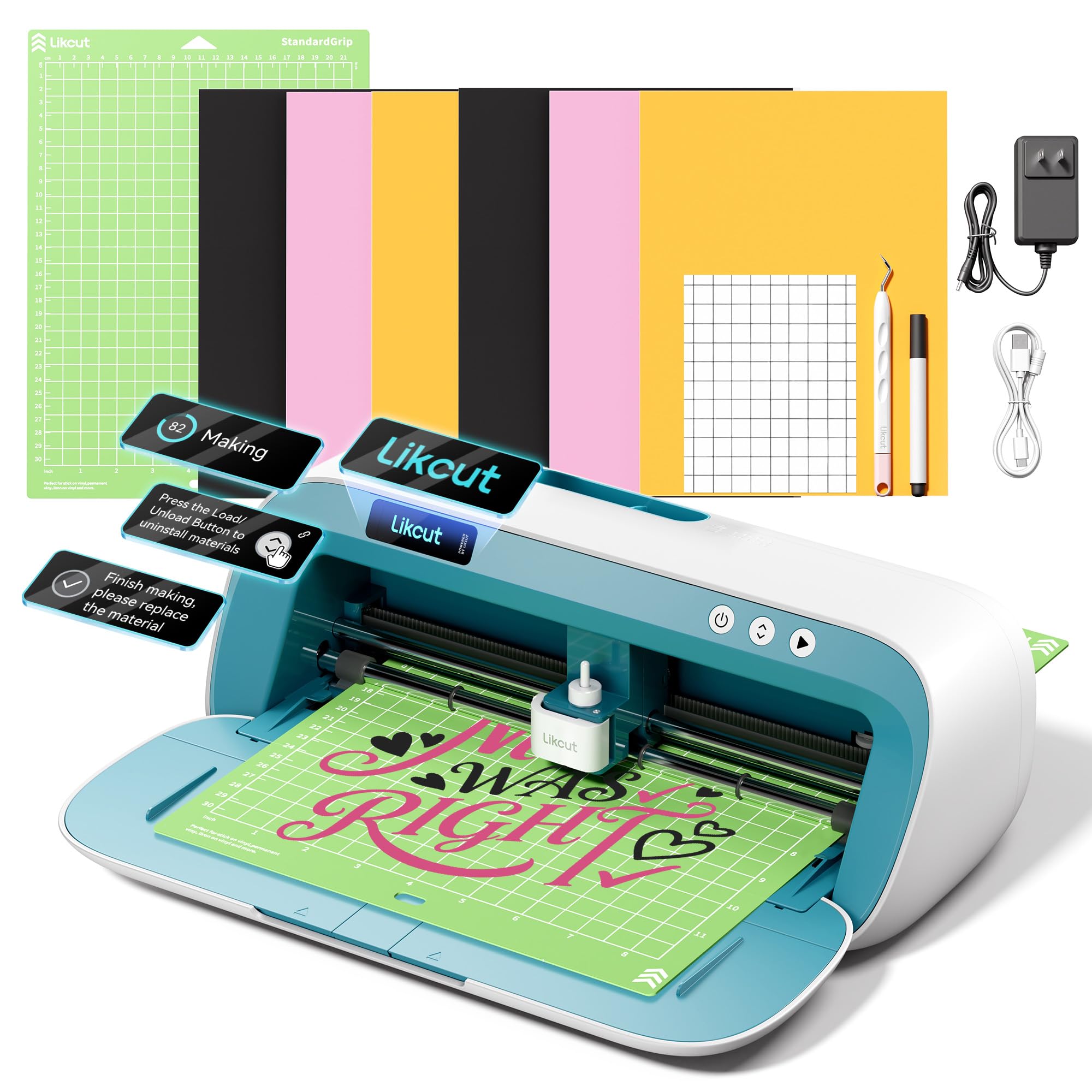 Likcut S41 Vinyl-Schneideplott – Vinyl Cutter Plotter Bewertung und Preis